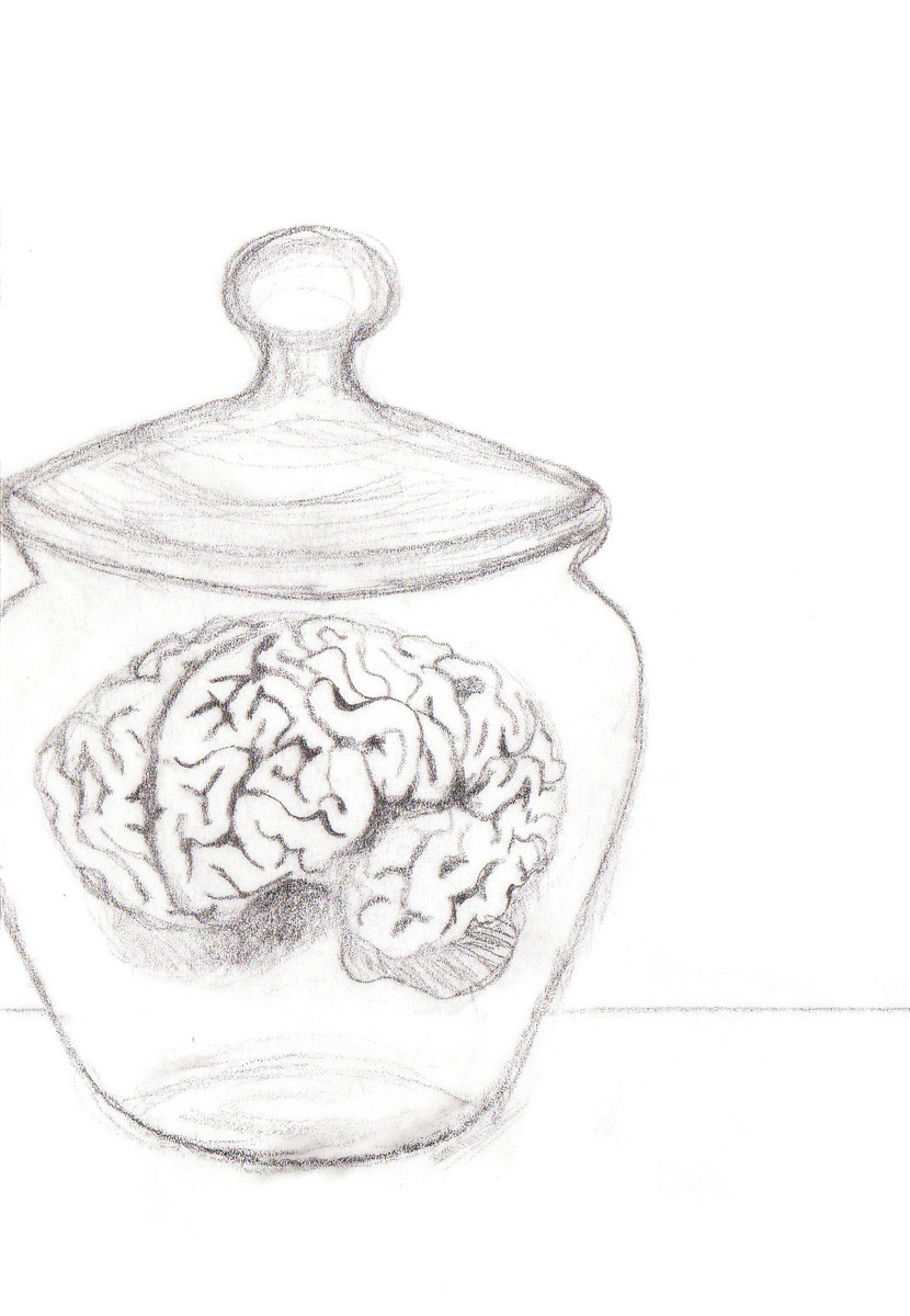 Brain in a jar